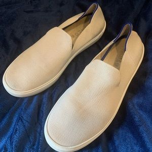 Rothy’s The Slip on Sneaker in Sand Size 10
